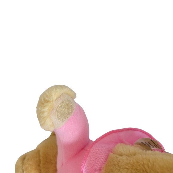 Hallmark Kiss Kiss Bears 10 inch Plush Hold Hands Hearts Valentines Day Lot of 2 - Picture 6 of 9